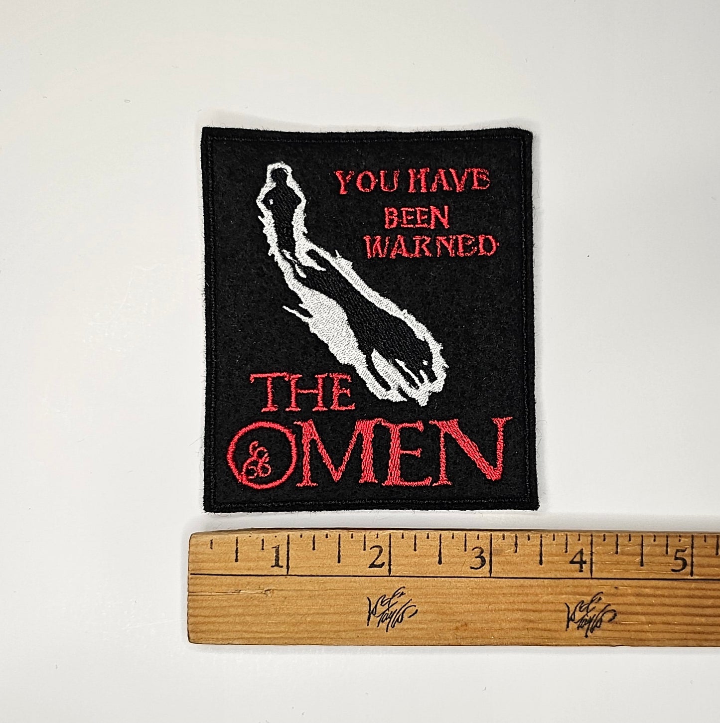 The Omen - Embroidered Sew-On/DIY Patch