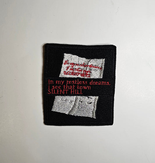 In My Restless Dreams - Silent Hill - Embroidered Sew-On/DIY Patch