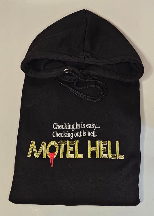 Motel Hell - Embroidered Hoodie