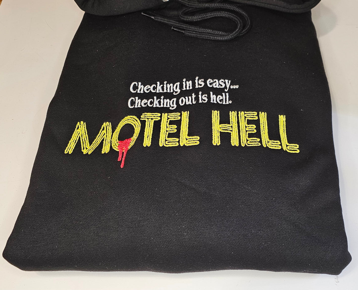 Motel Hell - Embroidered Hoodie