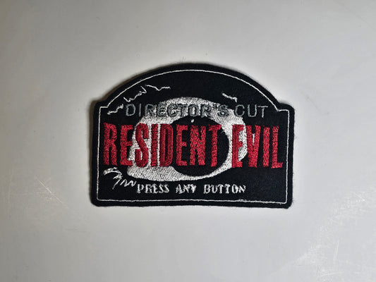 Resident Evil Director's Cut  - Embroidered Sew-On/DIY Patch