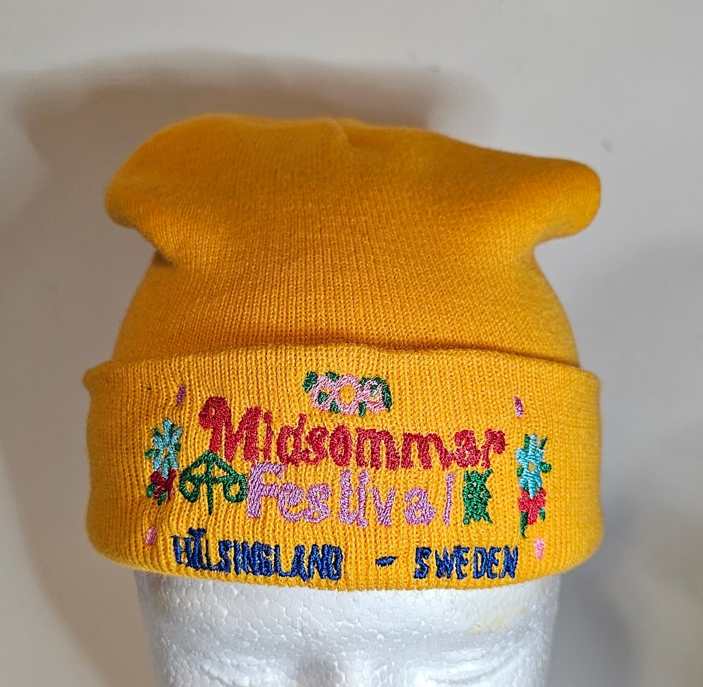 Midsommar Festival - Embroidered Beanie