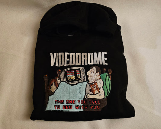 Videodrome - Embroidered Hoodie