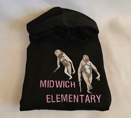 Midwich Elementary - Silent Hill - Embroidered Hoodie