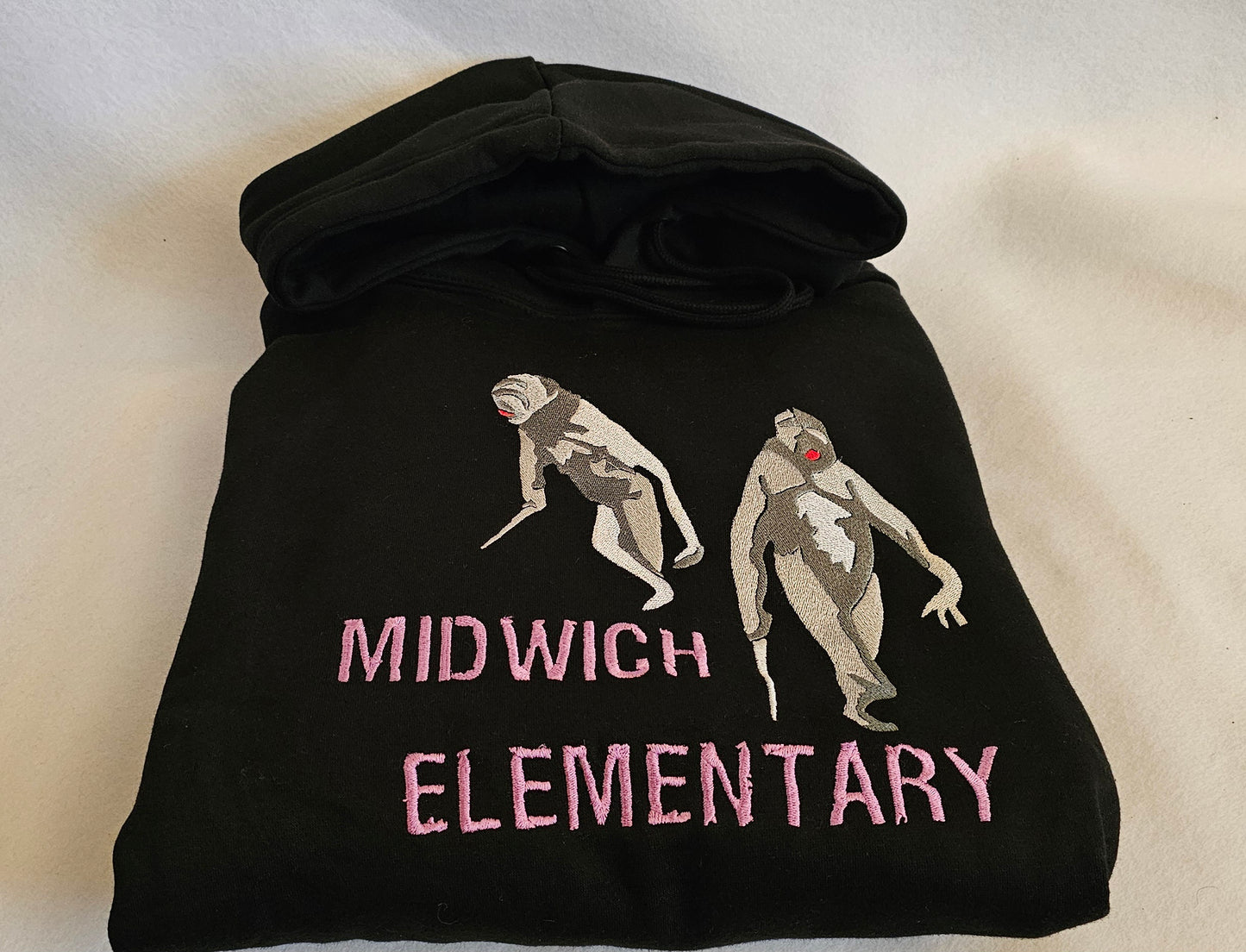 Midwich Elementary - Silent Hill - Embroidered Hoodie